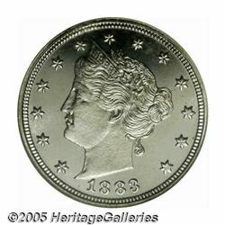 1883 5C No Cents PR67 Cameo NGC. The 1883 No Cent