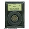 Image 1 : 1885 5C PR65 PCGS. A needle-sharp key date Gem, l