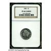 Image 1 : 1886 5C PR66 Cameo NGC. Fully struck with rich de