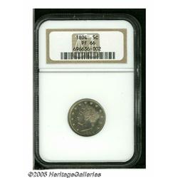 1894 5C PR66 NGC. Boldly executed motifs, and clo