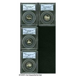 2004-S 5C Peace Medal PR70 Deep Cameo PCGS, perfe