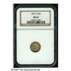Image 1 : 1832 H10C MS67 NGC. V-13, LM-10.1, R.3. Honey, ru