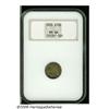 Image 3 : 1833 H10C MS66 NGC. V-3, LM-4, R.2. The V-3 die m