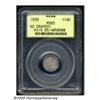Image 1 : 1839 H10C No Drapery MS65 PCGS. Gray-gold-lavende