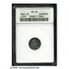 Image 3 : 1860 H10C Transitional MS60 ANACS. Judd-267. This