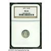 Image 1 : 1871 H10C MS66 NGC. A superlative type coin and a