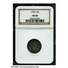 Image 3 : 1798 10C Large 8 AU58 NGC. JR-4, R-3. A later die