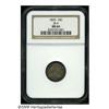 Image 1 : 1832 10C MS64 NGC. JR-4, R.3. Dove-gray, rose-gol