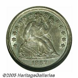 1857-O 10C MS66 NGC. With an original mintage of 