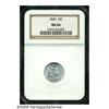 Image 1 : 1860 10C MS66 NGC. The premier P-mint issue of th