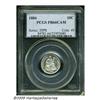 Image 3 : 1884 10C PR66 Cameo PCGS. While both proof and bu