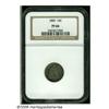 Image 1 : 1885 10C PR66 NGC. This Premium Gem proof has exc