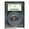Image 1 : 1886 10C PR65 PCGS. Deeply, but attractively tone