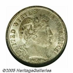 1902-S 10C MS65 NGC. A moderately toned, well str