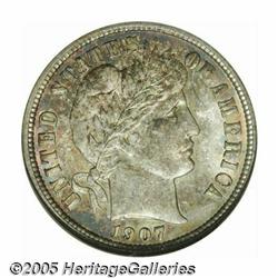 1907-D 10C MS66 NGC. When one thinks about scarce