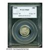 Image 1 : 1909 10C MS65 PCGS. Dappled olive-green toning fl