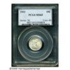 Image 1 : 1911 10C MS65 PCGS. A pinpoint-sharp piece that e