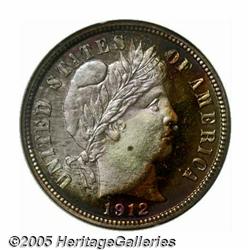 1912 10C PR66 NGC. A needle-sharp Gem with nicely