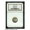Image 3 : 1916-D 10C MS62 Full Bands NGC. Typically sharp w