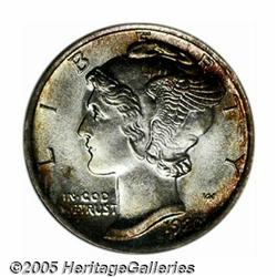 1920-D 10C MS66 Full Bands PCGS. Even with a mint