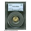 Image 1 : 1929-S 10C MS66 PCGS. Deep, mottled, multicolored