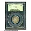Image 3 : 1877 20C PR63 PCGS. Attractive light gold patina 