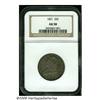 Image 1 : 1821 25C AU58 NGC. B-3, R.2. A bold dove-gray exa