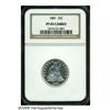Image 3 : 1881 25C PR65 Cameo NGC. An extraordinarily nice,