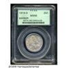 Image 1 : 1916-D 25C MS66 PCGS. Low intensity gold, blue-vi