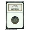 Image 1 : 1907 25C PR65 Cameo NGC. Flashy proof surfaces ar