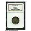 Image 3 : 1917 25C Type One MS67 Full Head NGC. Full, intri