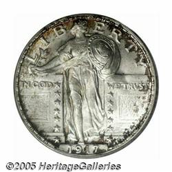 1917 25C Type Two MS66 Full Head PCGS. Boldly def