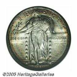1919 25C MS67 S NGC. An exquisite early Standing 