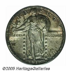 1919 25C MS66 Full Head PCGS. Ex: Chicagoland Col