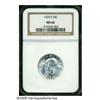 Image 1 : 1929-S 25C MS66 NGC. This brilliant, snow-white p