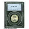 Image 1 : 1934 25C Medium Motto MS67 PCGS. Cartwheel luster