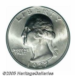 1937-S 25C MS67 PCGS. An extraordinary snowy-whit