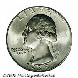 1938 25C MS67 PCGS. Well struck, highly lustrous,