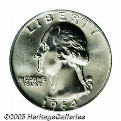 1964-D 25C MS67 PCGS. Ex: Walser Collection. Alth