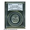 Image 1 : 2004-D 25C Wisconsin Extra Leaf Low MS64 PCGS. Sh