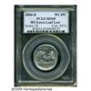 Image 1 : 2004-D 25C Wisconsin Extra Leaf Low MS65 PCGS. Lu
