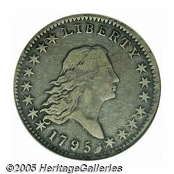 1795 50C 2 Leaves VF25 NGC. O-113a, R.4. One of t