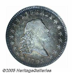 1795 50C 2 Leaves VF30 ANACS. O-105, R.4. Attract