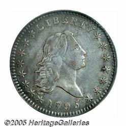 1795 50C 2 Leaves VF35 PCGS. O-109, R.4. This var