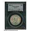 Image 3 : 1820/19 50C Curl Base 2 MS62 PCGS. O-102, R.1. We