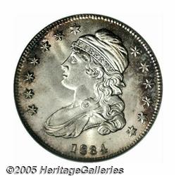 1834 50C Small Date, Small Letters MS66 NGC. O-11