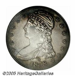1838-O 50C Capped Bust, Reeded Edge. PR64 BM PCGS