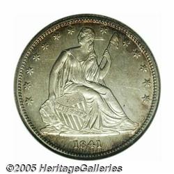 1841 50C MS64 Prooflike NGC. Boldly struck, as is