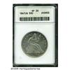 Image 3 : 1847/6 50C VF20 ANACS. FS-004, WB-102. The bottom