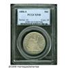 Image 1 : 1856-S 50C XF40 PCGS. Dappled pearl-gray and lila